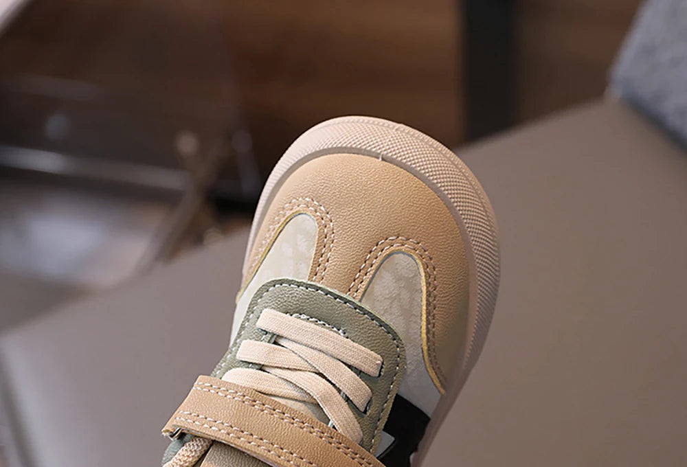 PU Leather Children Shoes Designers Kid's Sneakers