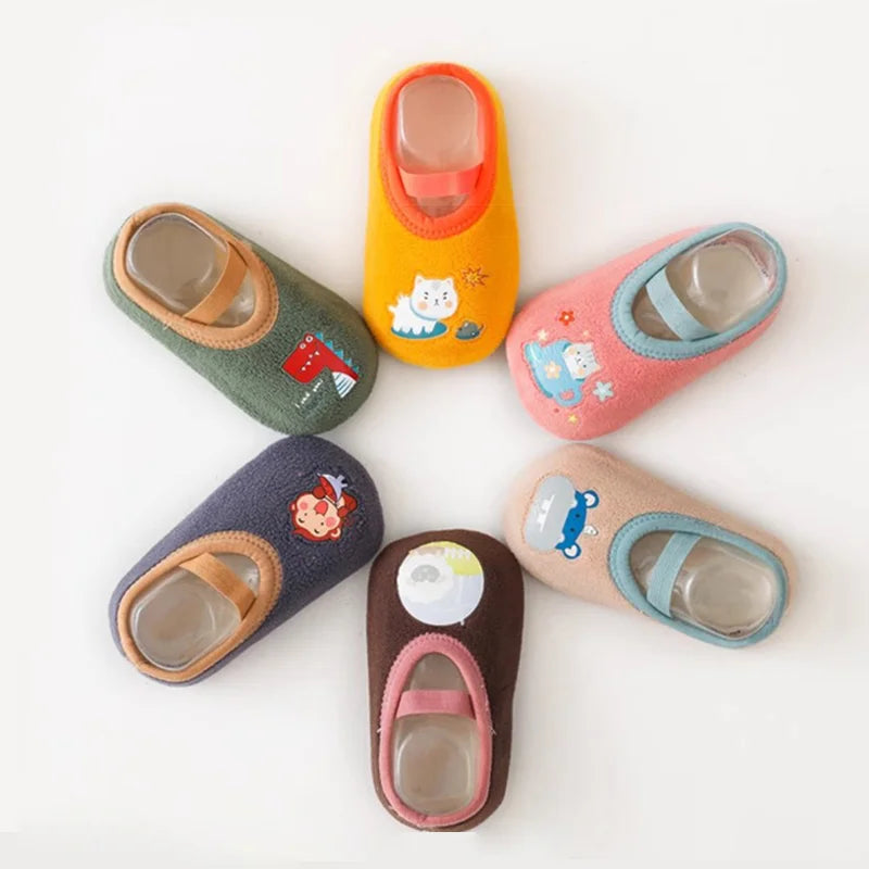 Baby Non-slip Socks Children Indoor Warm Floor Shoes
