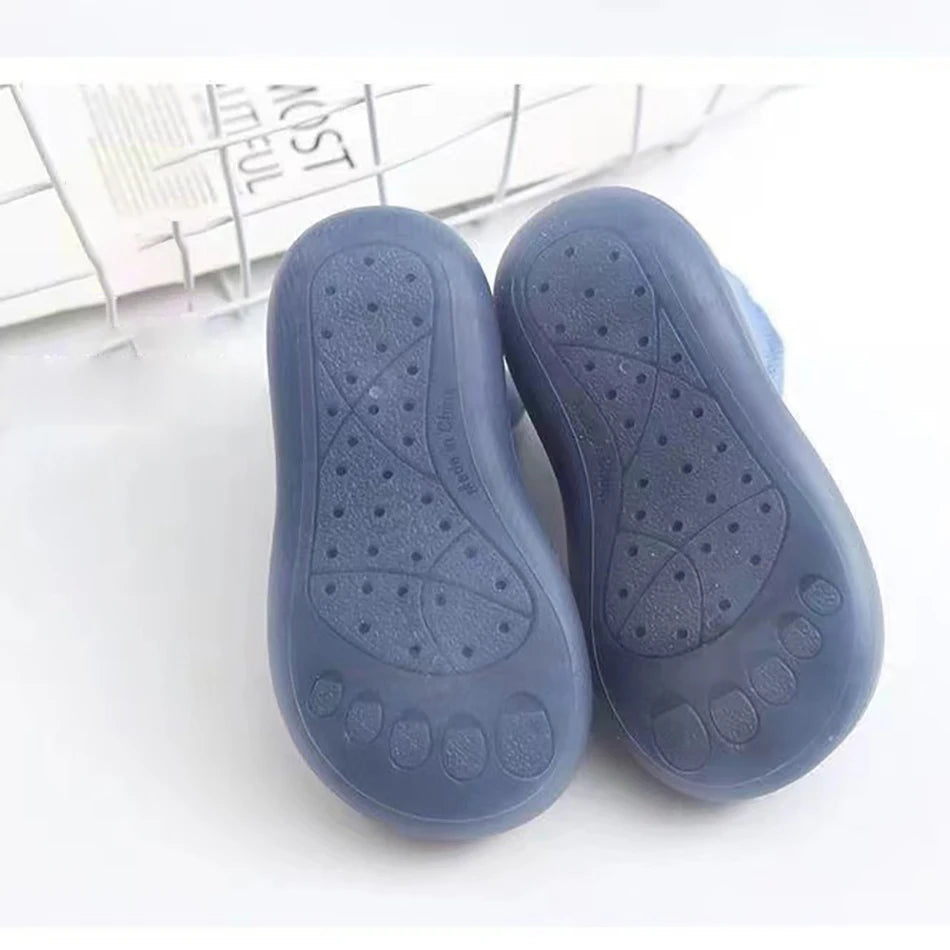 Cute and Comfy Cotton Newborn Baby First Walkers Socks