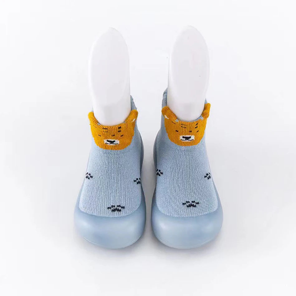 Cute and Comfy Cotton Newborn Baby First Walkers Socks
