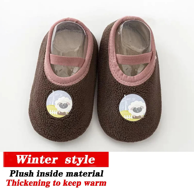 Baby Non-slip Socks Children Indoor Warm Floor Shoes