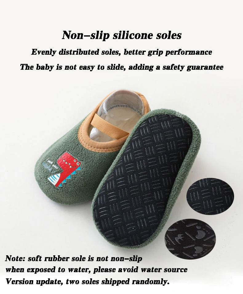 Baby Non-slip Socks Children Indoor Warm Floor Shoes