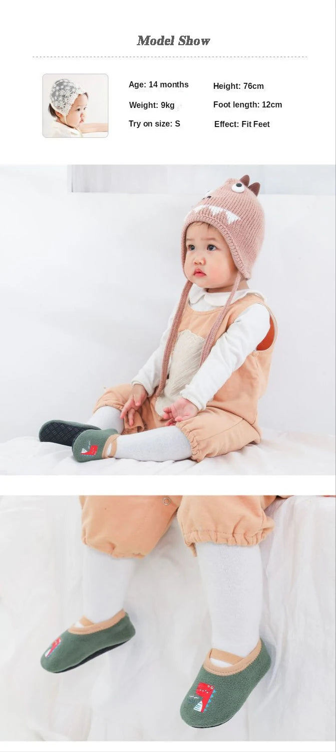 Baby Non-slip Socks Children Indoor Warm Floor Shoes