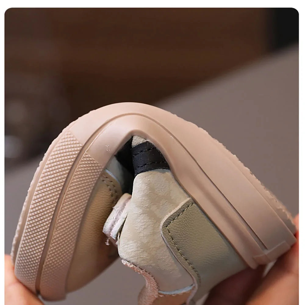 PU Leather Children Shoes Designers Kid's Sneakers