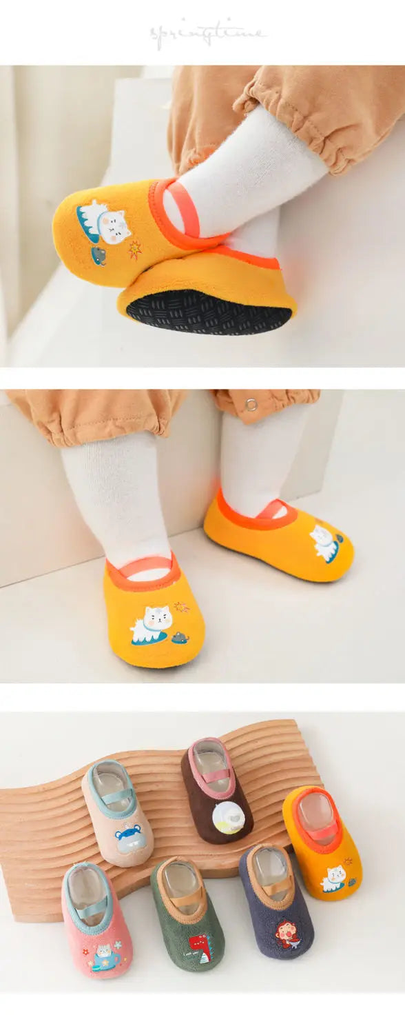 Baby Non-slip Socks Children Indoor Warm Floor Shoes