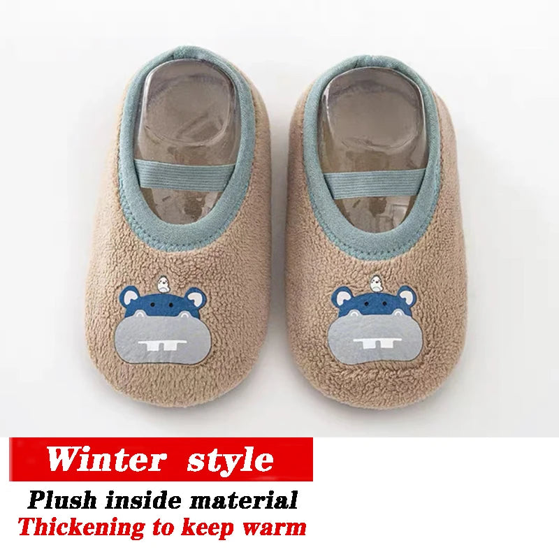 Baby Non-slip Socks Children Indoor Warm Floor Shoes