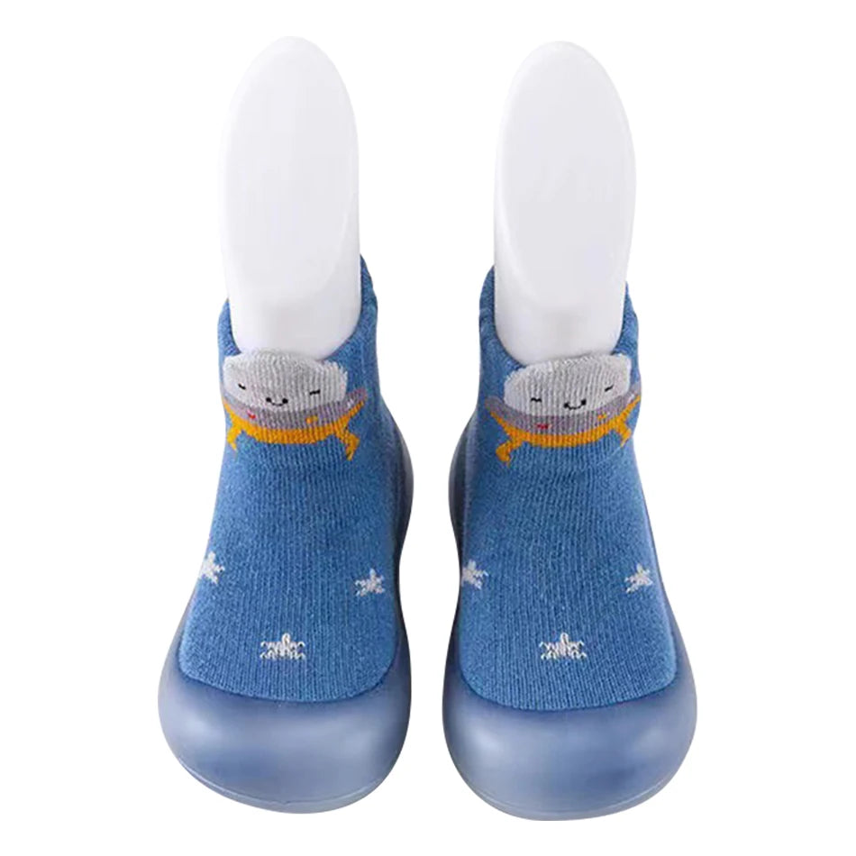 Cute and Comfy Cotton Newborn Baby First Walkers Socks