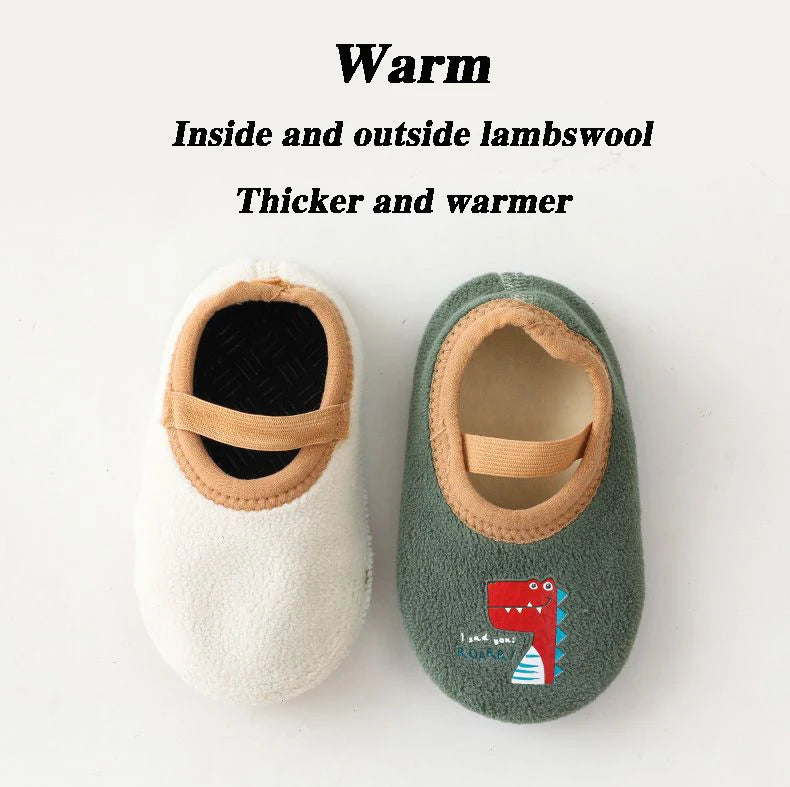 Baby Non-slip Socks Children Indoor Warm Floor Shoes