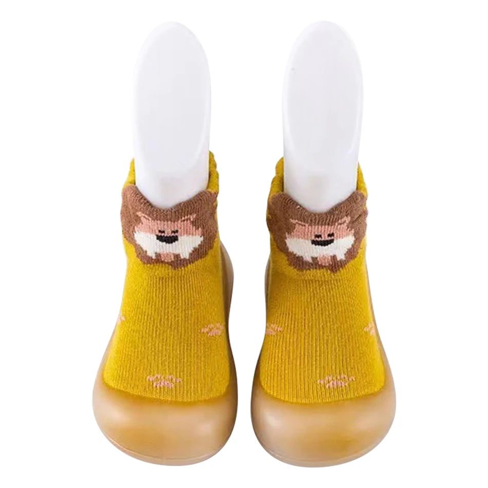 Cute and Comfy Cotton Newborn Baby First Walkers Socks