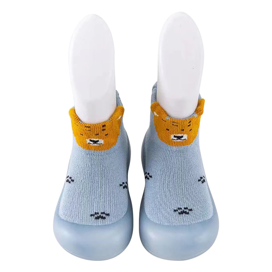Cute and Comfy Cotton Newborn Baby First Walkers Socks