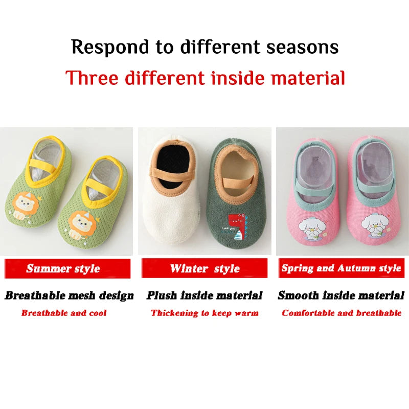 Baby Non-slip Socks Children Indoor Warm Floor Shoes
