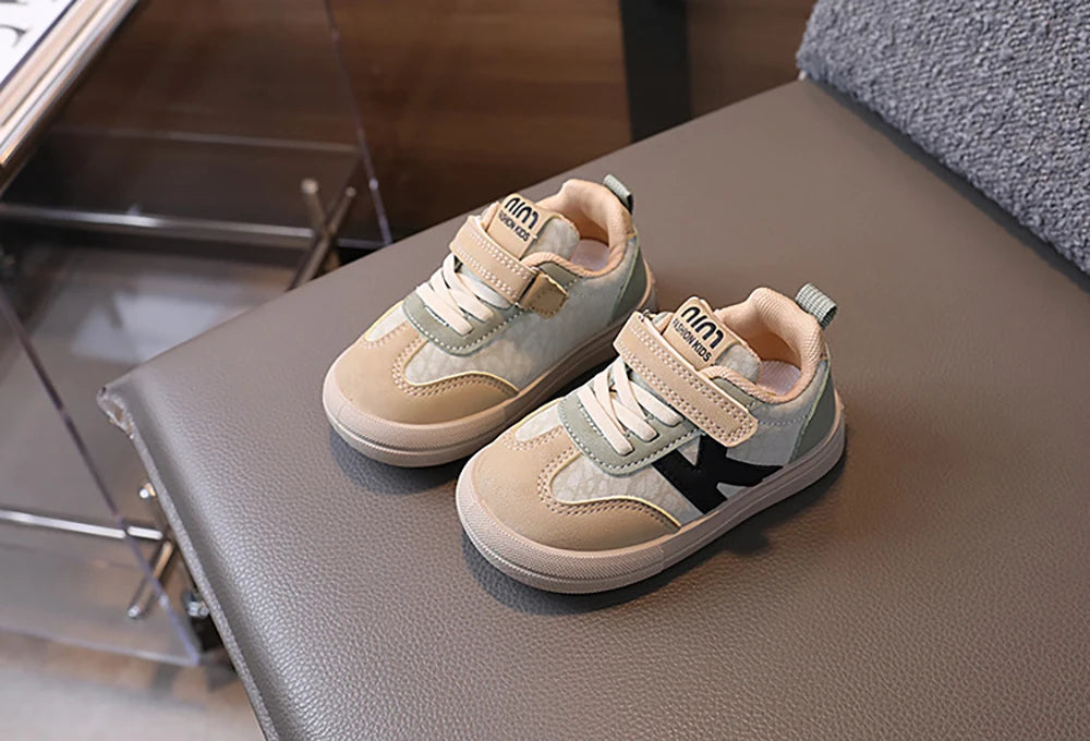 PU Leather Children Shoes Designers Kid's Sneakers