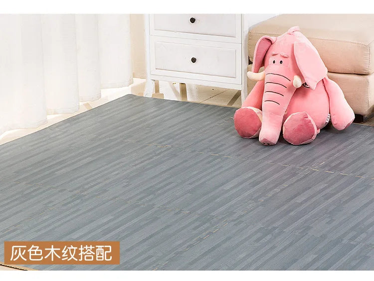 Wooden Baby EVA Foam Play Gym Puzzle Mat