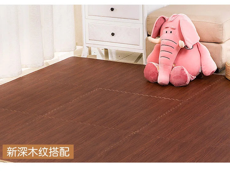 Wooden Baby EVA Foam Play Gym Puzzle Mat