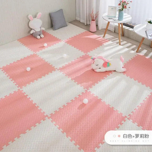 16pcs Foam Baby Play Mat Puzzle Mat Kids Interlocking Exercise