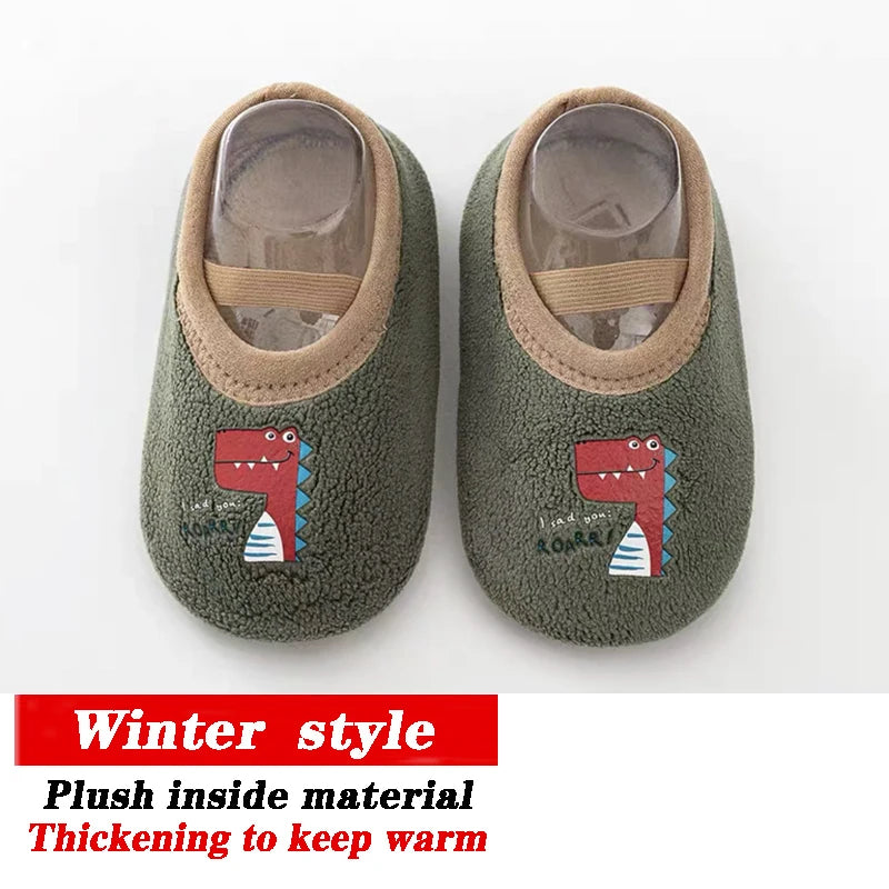 Baby Non-slip Socks Children Indoor Warm Floor Shoes