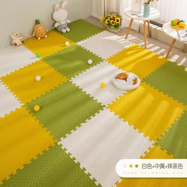 16pcs Foam Baby Play Mat Puzzle Mat Kids Interlocking Exercise