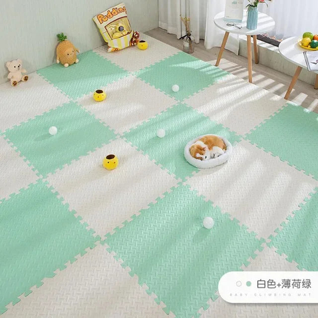 16pcs Foam Baby Play Mat Puzzle Mat Kids Interlocking Exercise