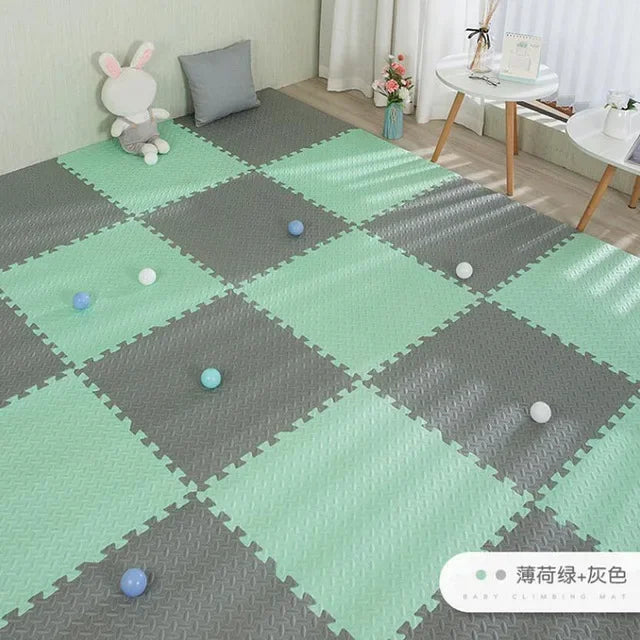 16pcs Foam Baby Play Mat Puzzle Mat Kids Interlocking Exercise
