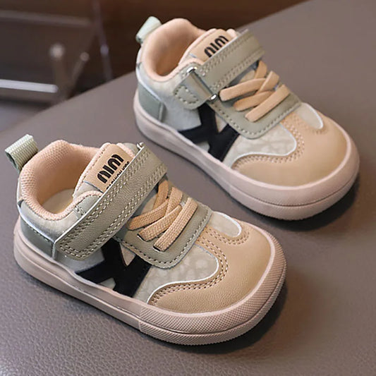 PU Leather Children Shoes Designers Kid's Sneakers