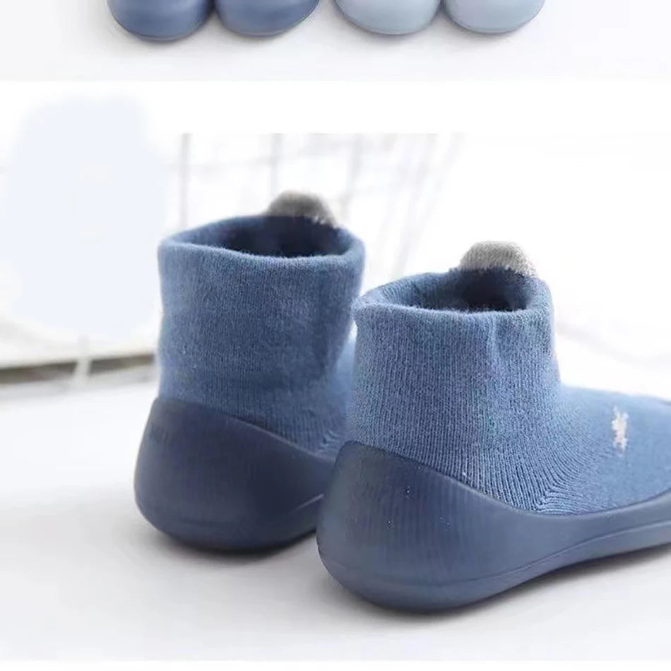 Cute and Comfy Cotton Newborn Baby First Walkers Socks