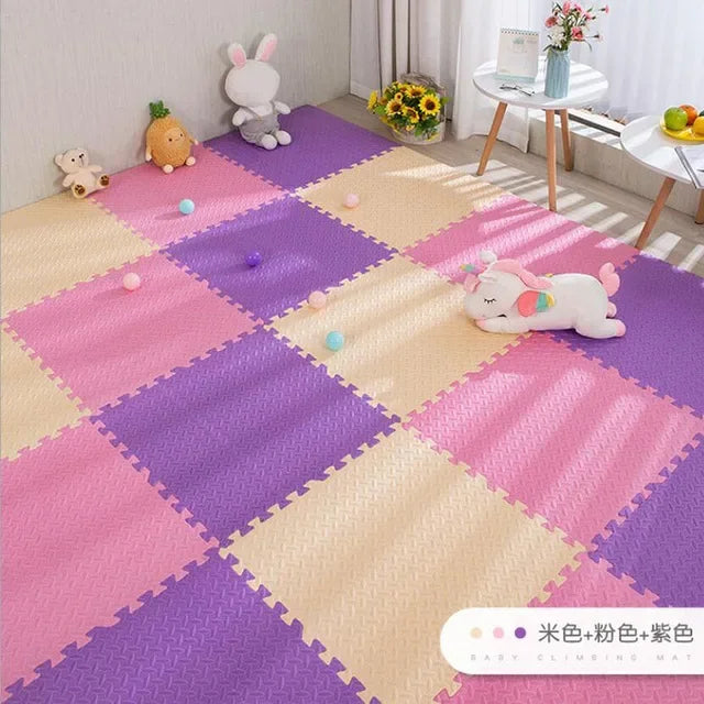 16pcs Foam Baby Play Mat Puzzle Mat Kids Interlocking Exercise