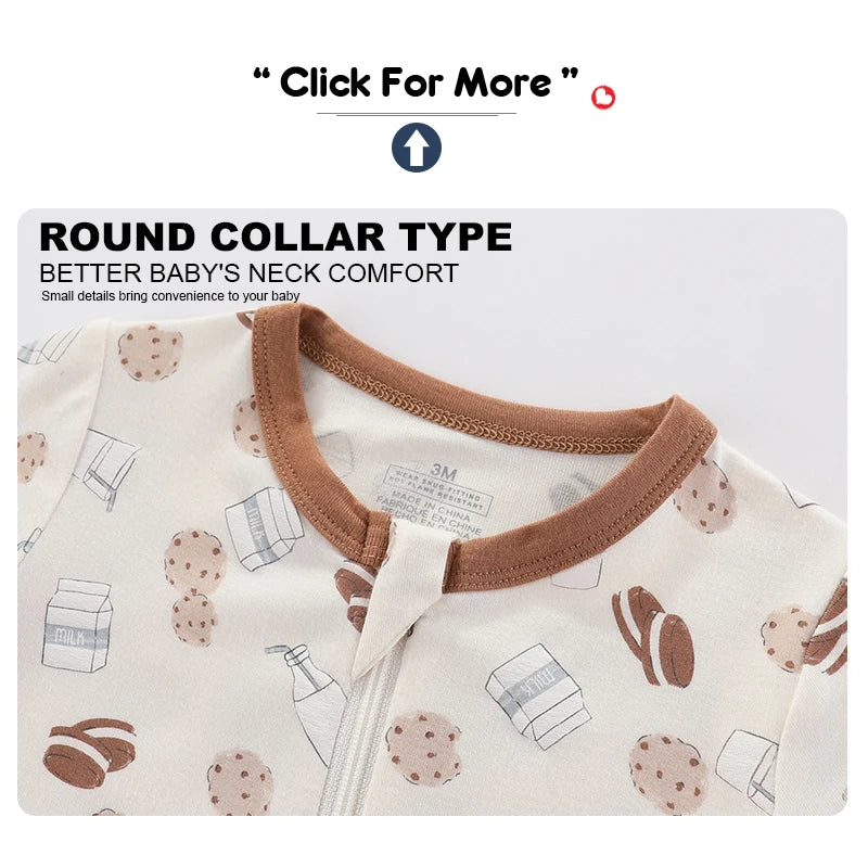 Unisex Spring Autumn Long Sleeve Rayon Zipper Rompers