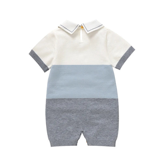 Summer Short Sleeve Baby Rompers Clothes 0-18m