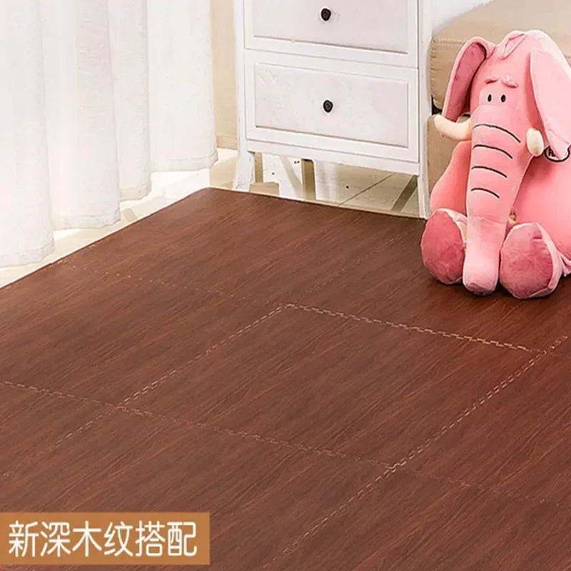 Wooden Baby EVA Foam Play Gym Puzzle Mat