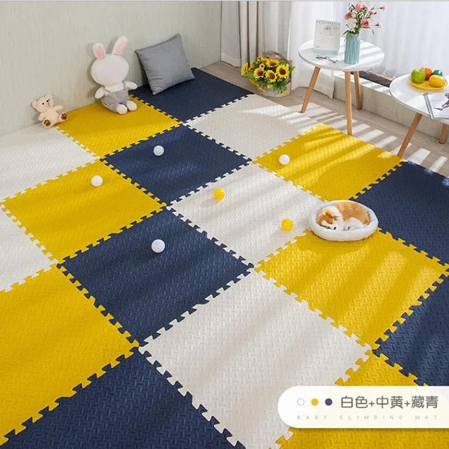 16pcs Foam Baby Play Mat Puzzle Mat Kids Interlocking Exercise