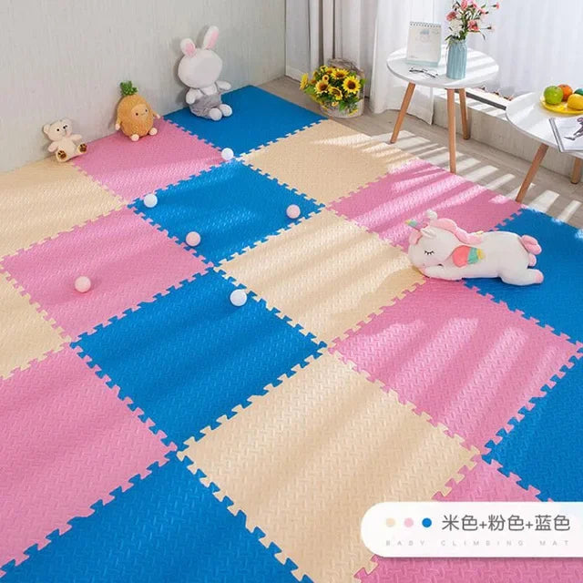16pcs Foam Baby Play Mat Puzzle Mat Kids Interlocking Exercise