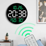 LED Wall Clock with Dual Alarms 5